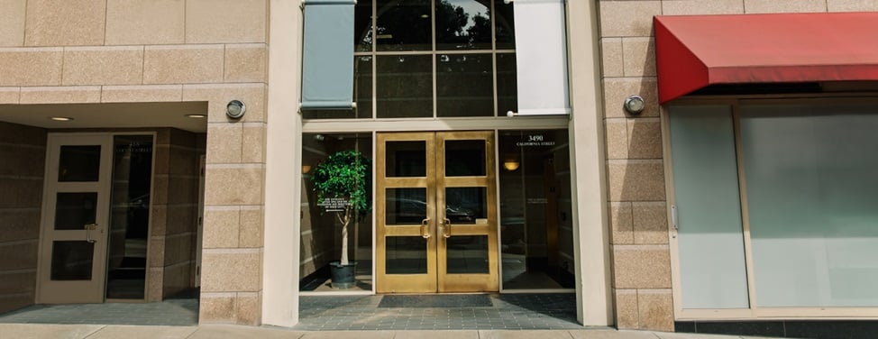 Laurel Village building entrance